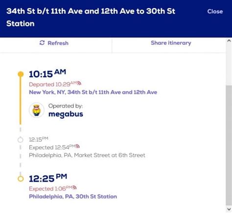 megabus tracking